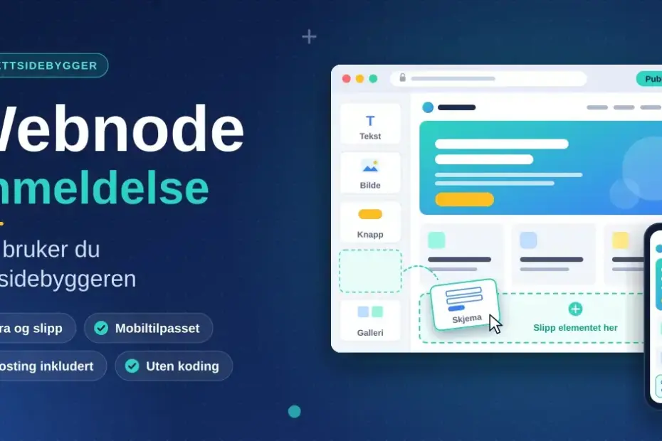 Webnode anmeldelse – slik bruker du nettsidebyggeren