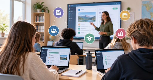 Læringsplattform (LMS): slik fungerer skolens digitale klasserom